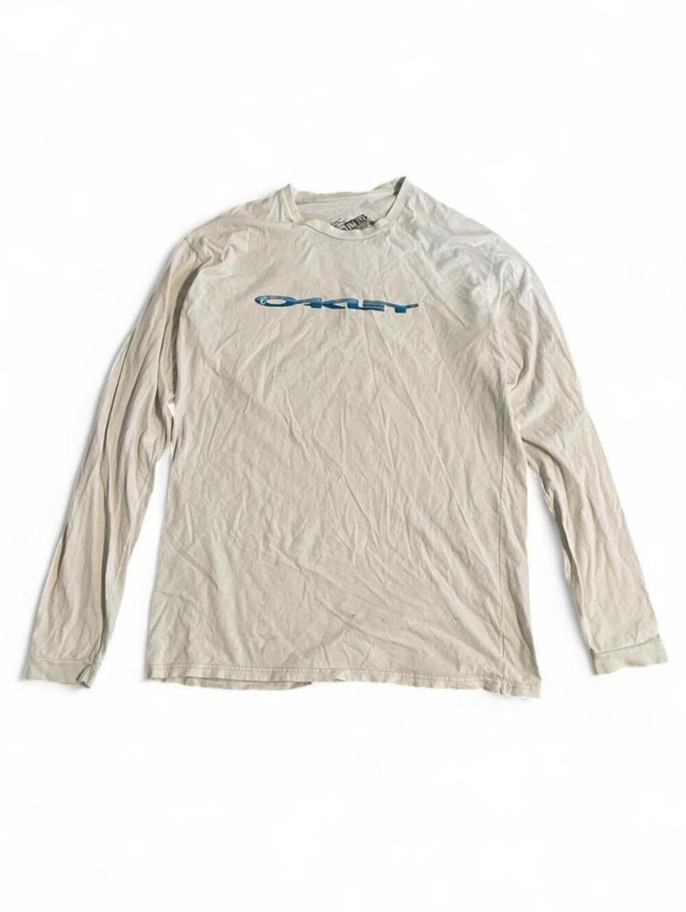 Oakley white long sleeve shirt